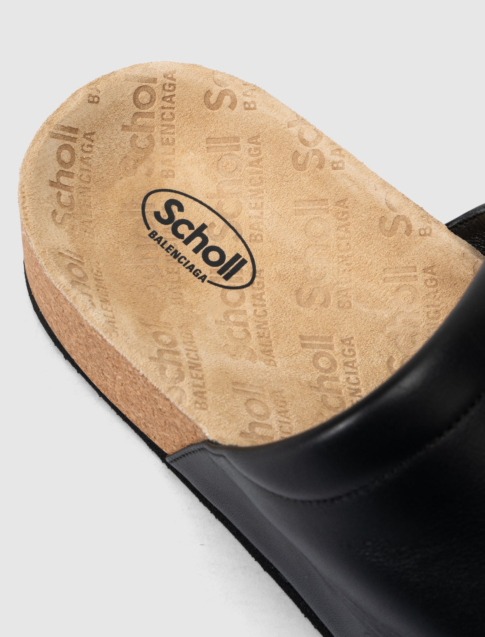 SCHOLL MULE FLAT