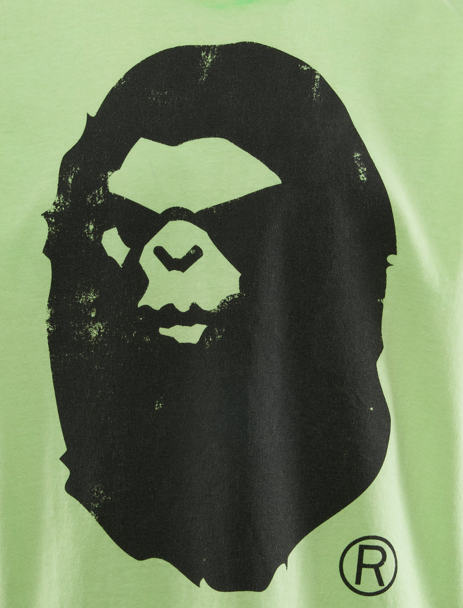 SAINT MICHAEL x BAPE HANDPRINT TEE