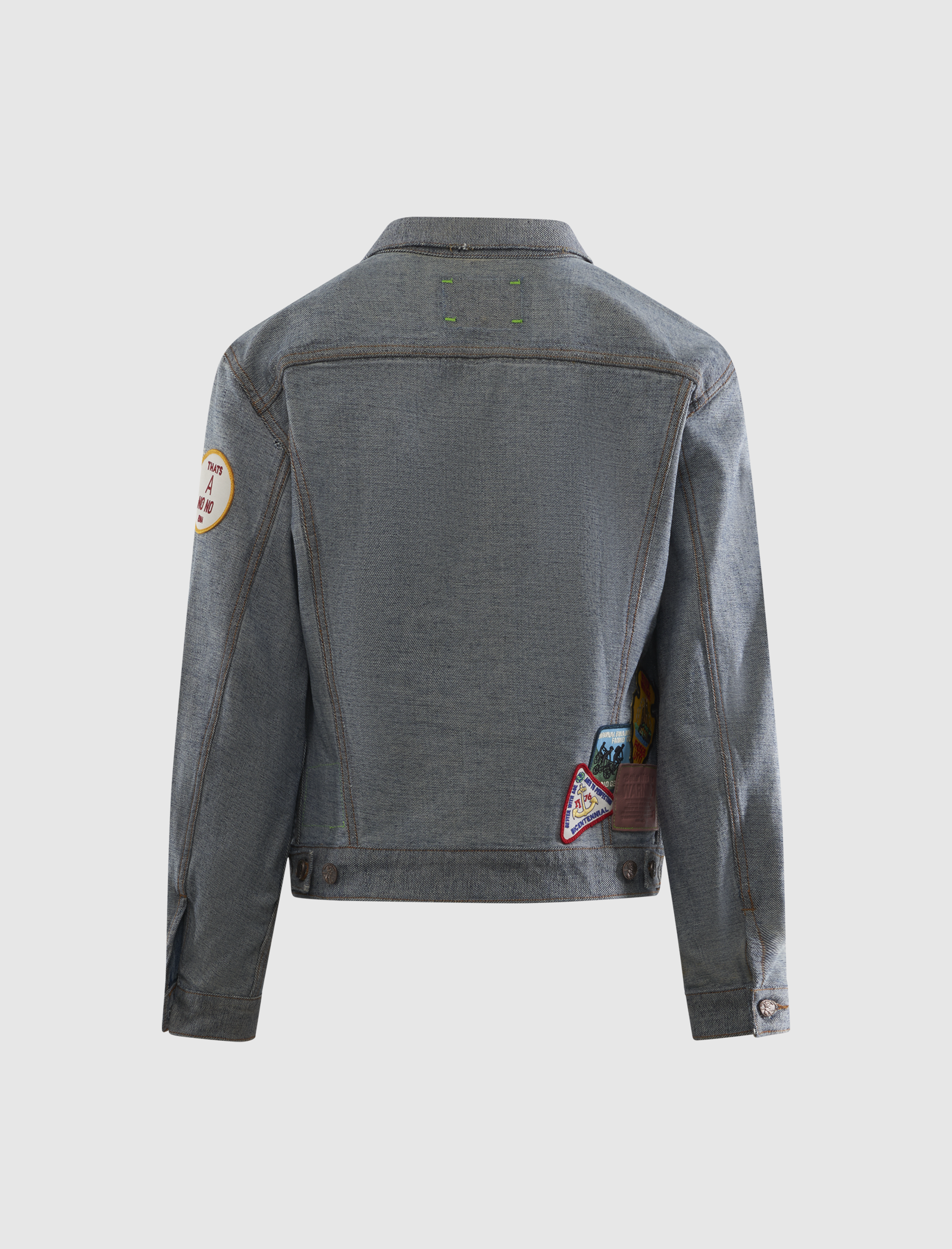 BROGUE RECONSTRUCTED REVERSIBLE TRUCKER JACKET