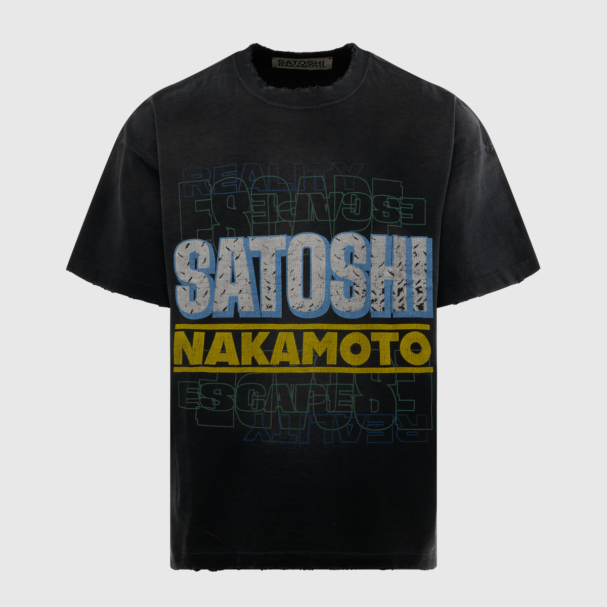 SATOSHI NAKAMOTO ESCAPE REALITY TEE