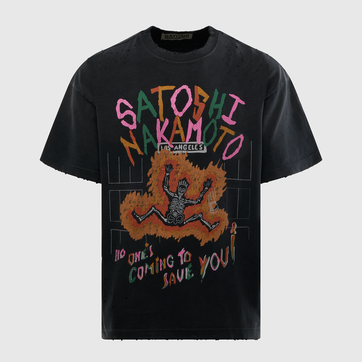 SATOSHI  SATOSHI NAKAMOTO NO SAVIOR TEE