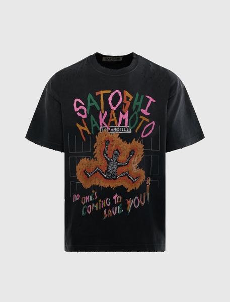 SATOSHI NAKAMOTO NO SAVIOR TEE