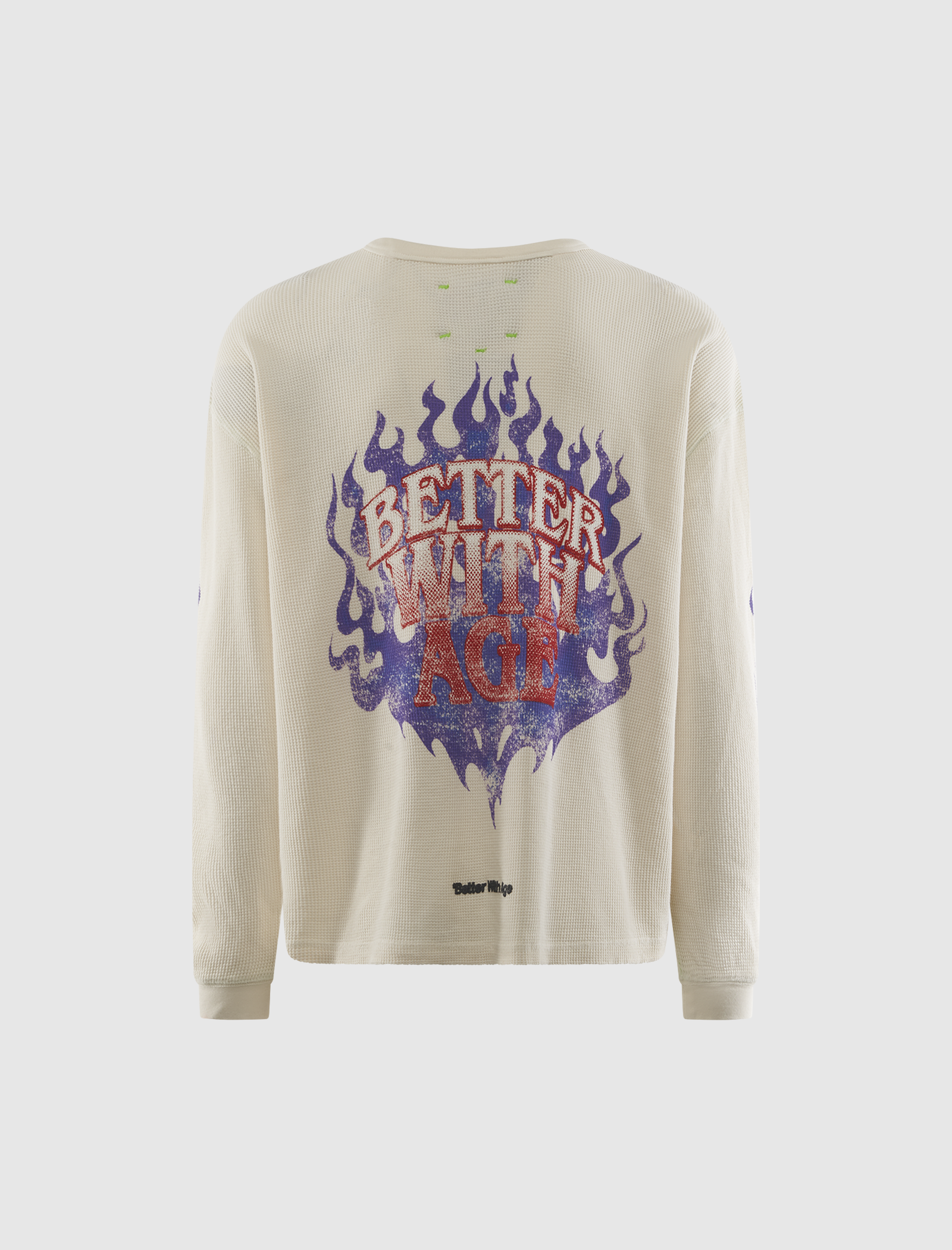 VANITY WAFFLE LONG SLEEVE TEE