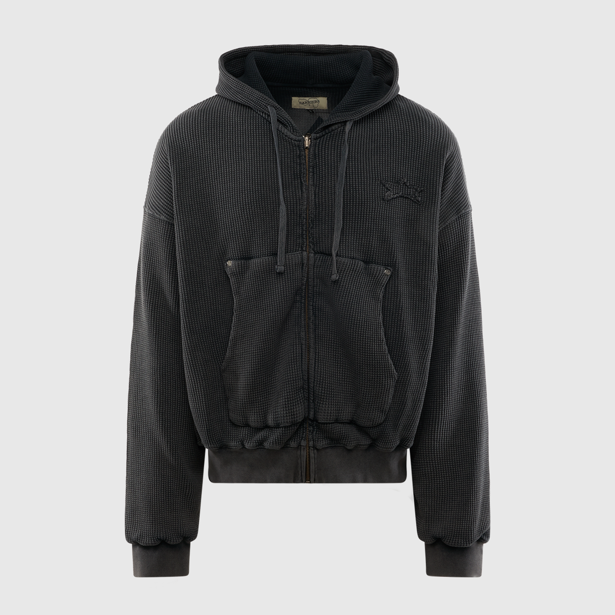 BARRIERS STAR WAFFLE HOODIE