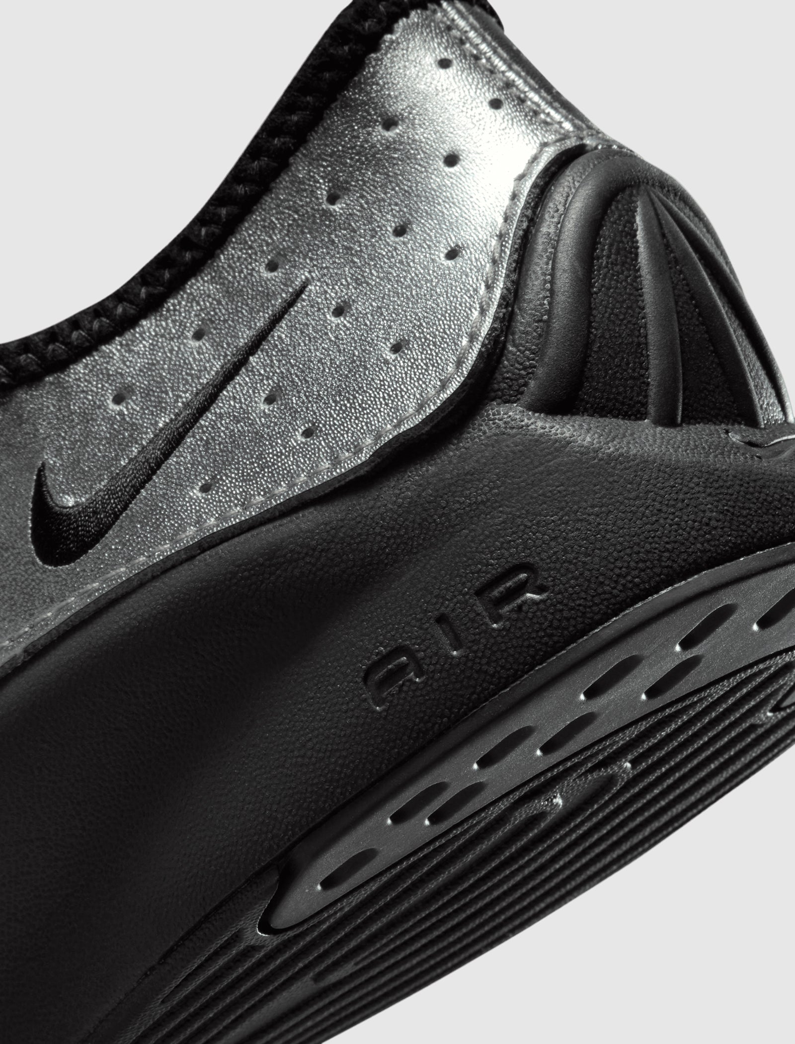 WOMEN'S AIR SUPERFLY "METALLIC SILVER/BLACK"