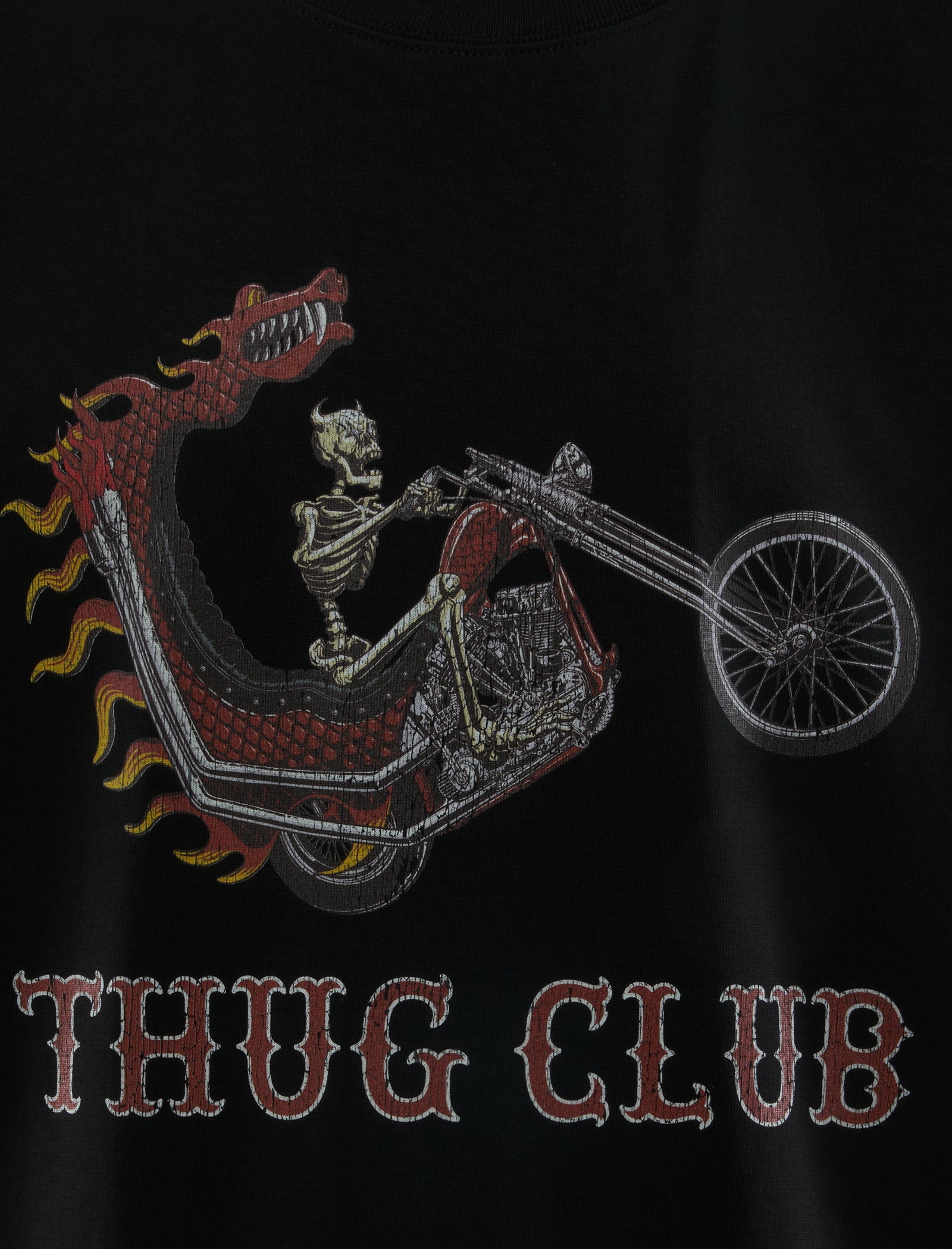Thug club サグクラブ　CHOPPER Tシャツ　ロゴ　25ss THUG CLUB DRAGON SLEEVELESS TEE