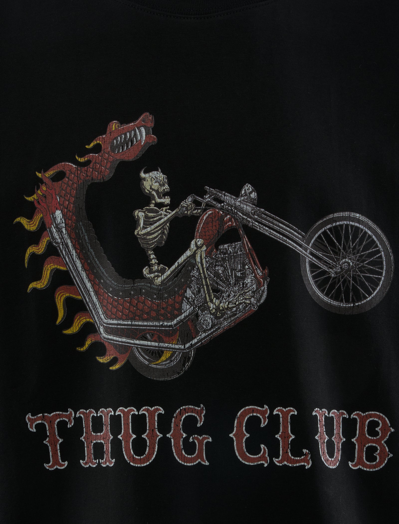 Thug club サグクラブ　CHOPPER Tシャツ　ロゴ　25ss THUG CLUB DRAGON CHOPPER TEE