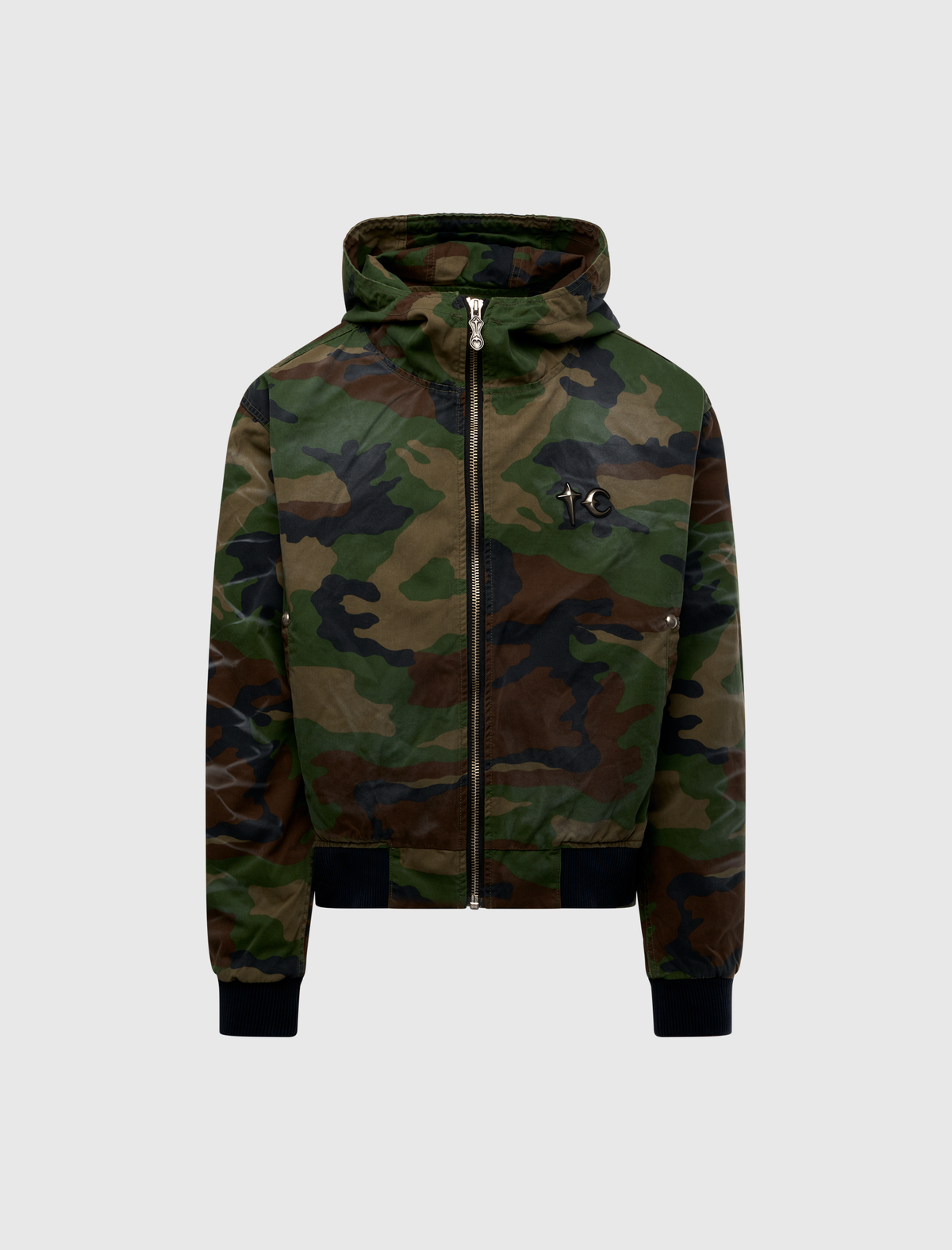 THREE RIDING SKULL VINTAGE JACKET