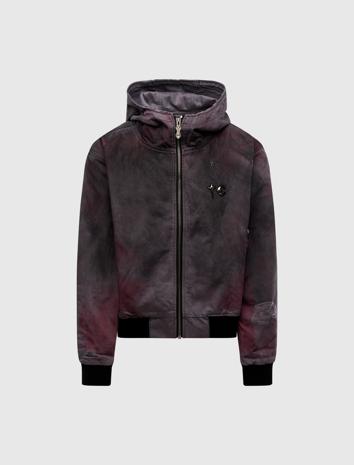 THREE RIDING SKULL VINTAGE JACKET