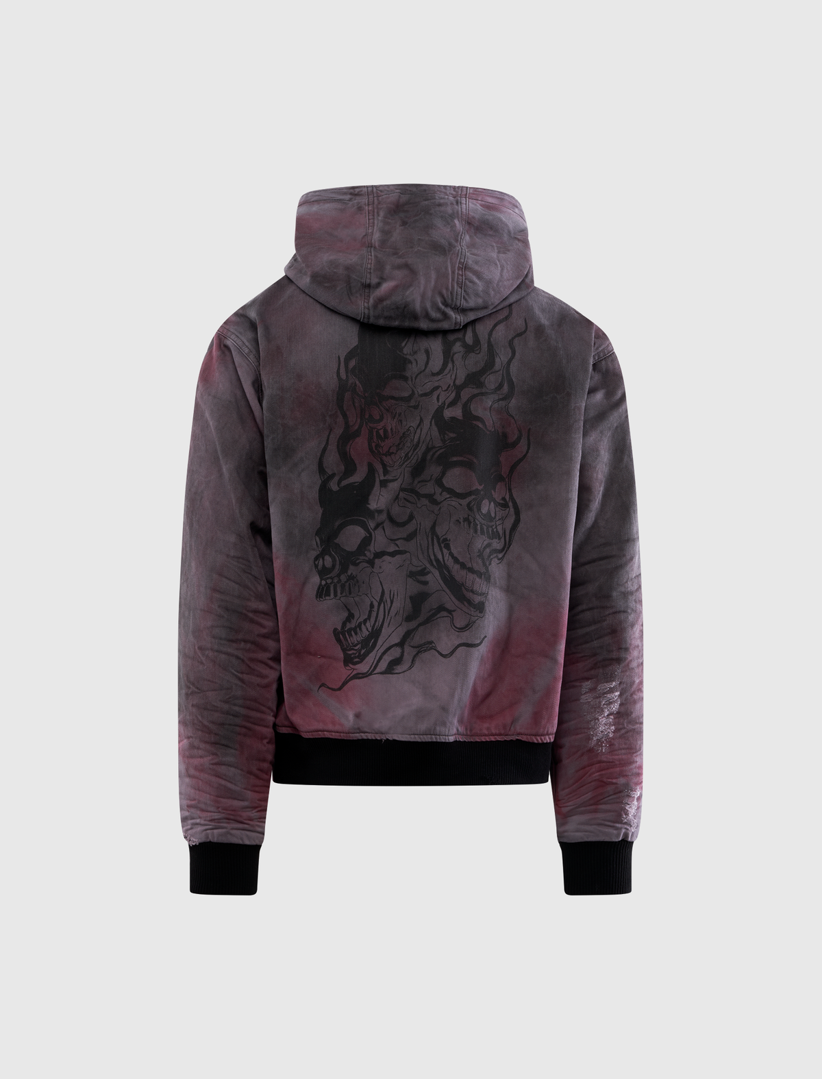 THREE RIDING SKULL VINTAGE JACKET