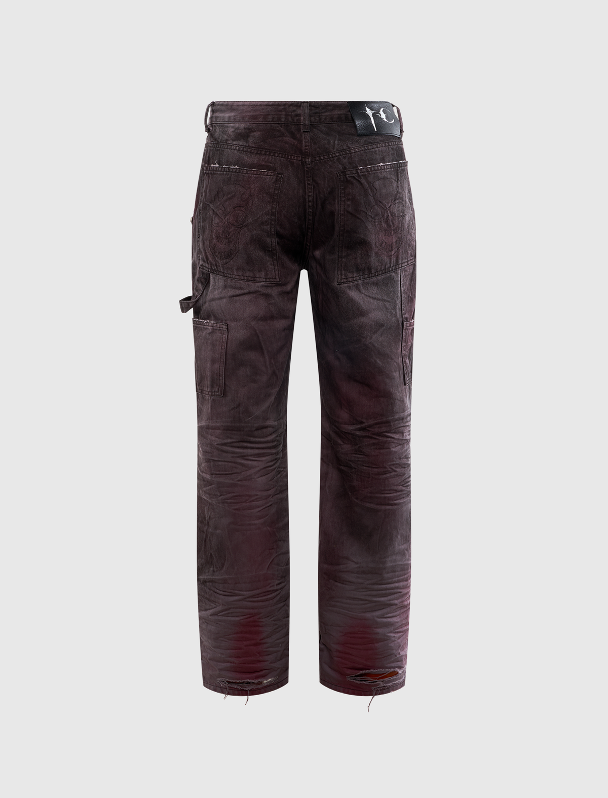 TWO TONE WASHED CARPENTER PANTS