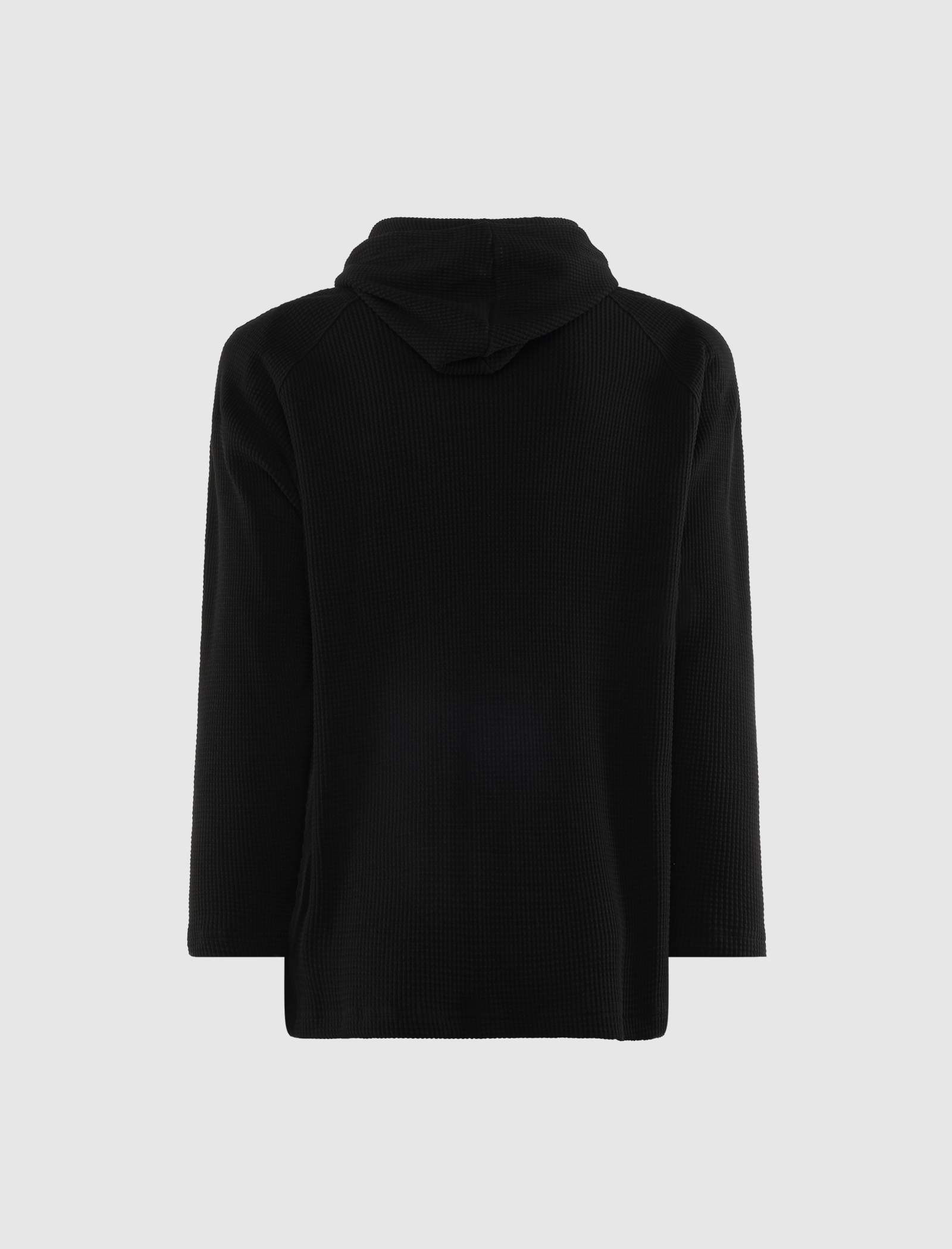 BULK SHOULDER WAFFLE HOODIE