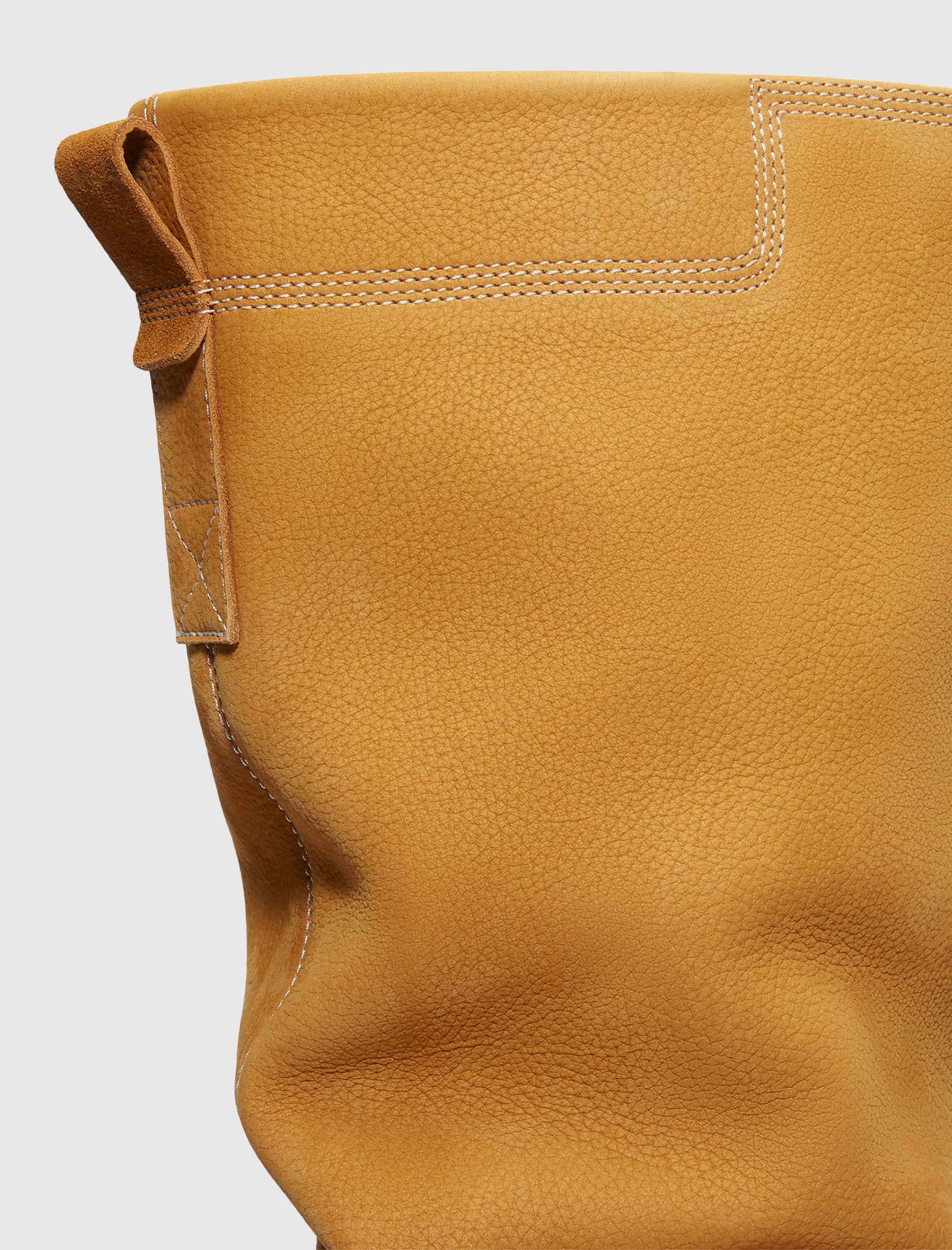 TELFAR PULL ON BOOT HIGH "WHEAT"