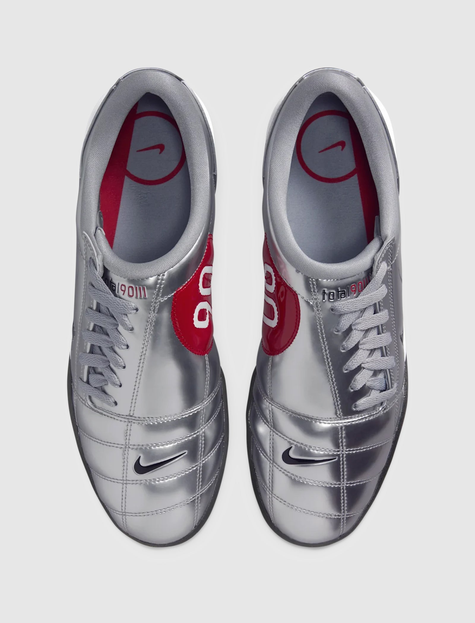 T90 SP "METALLIC SILVER/BLACK/UNIVERSITY RED"