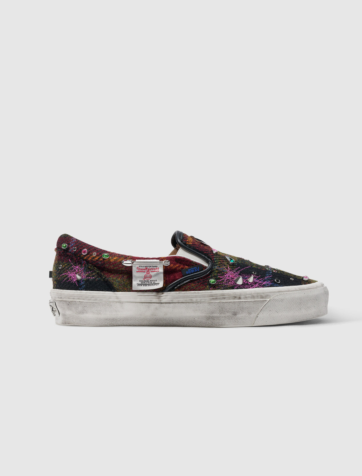 VANS LX OLD CLASSIC SLIP ON X HARRIS TWEED