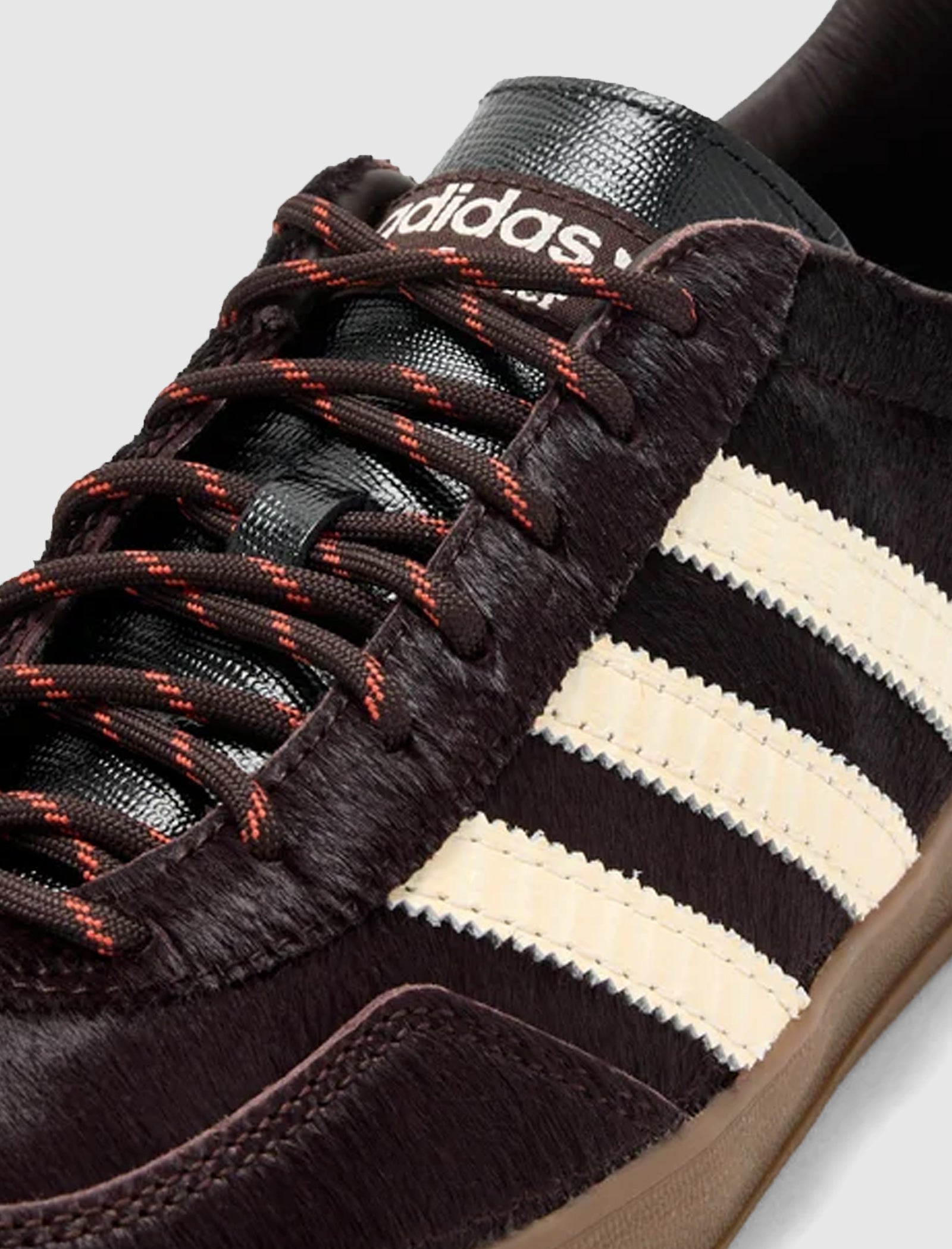 WALES BONNER GAZELLE PONY "AURORA COFFEE/CORE BLACK/WONDER WHITE"