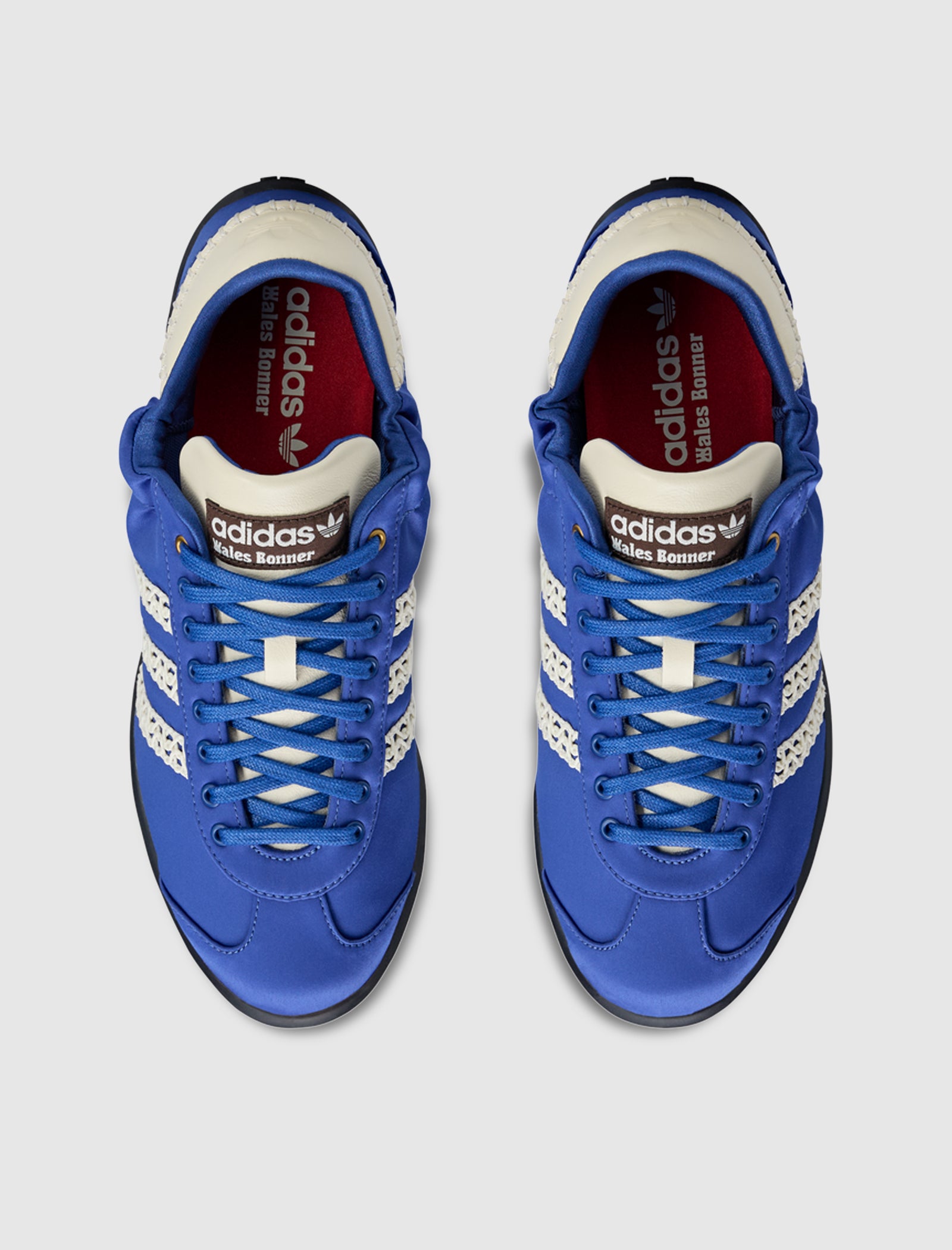 WALES BONNER KARINTHA LO SATIN ROYAL BLUE