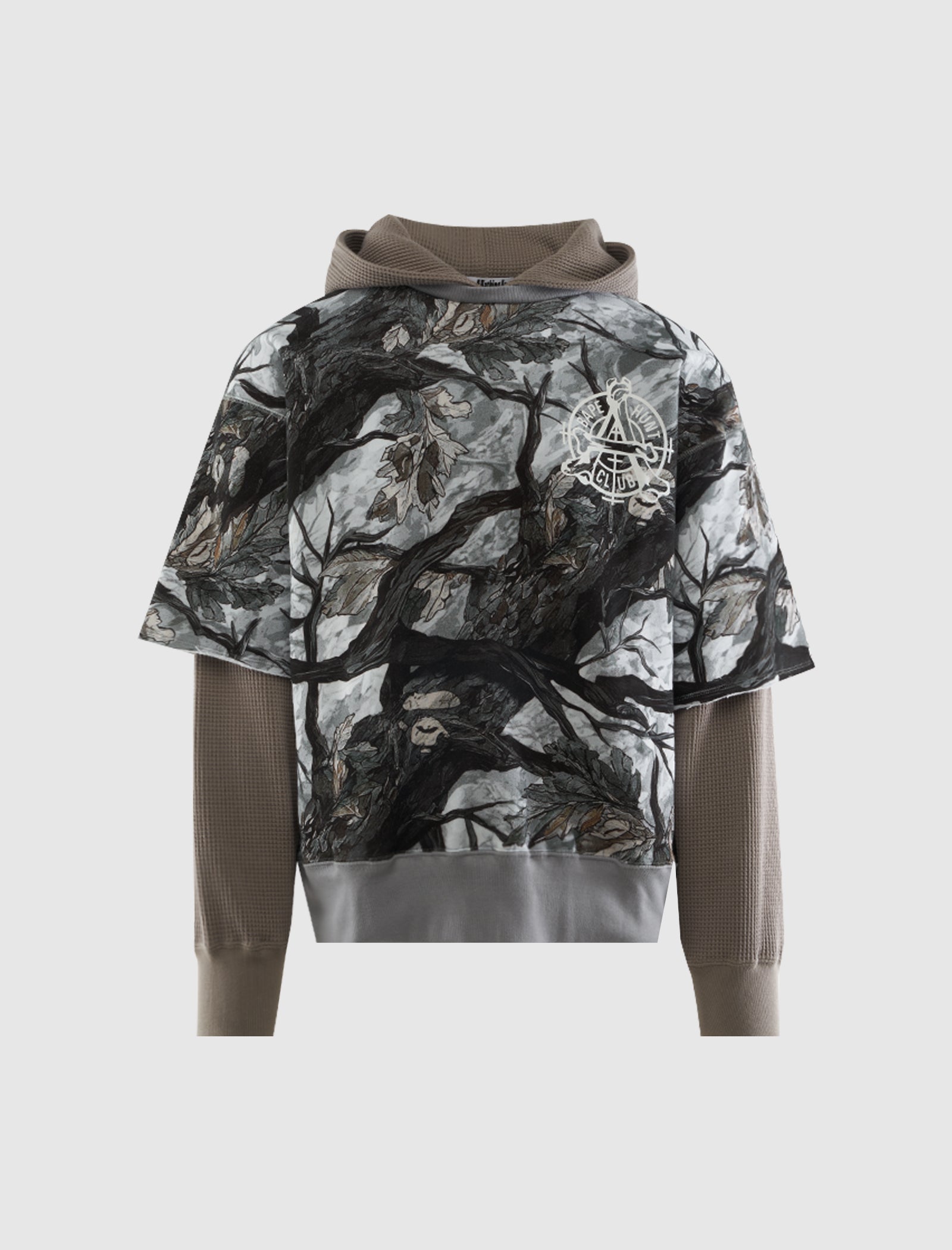 CAMO LAYER PULLOVER HOODIE