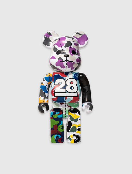 MEDICOM A BATHING APE CAMO #1 BEARBRICK 400%