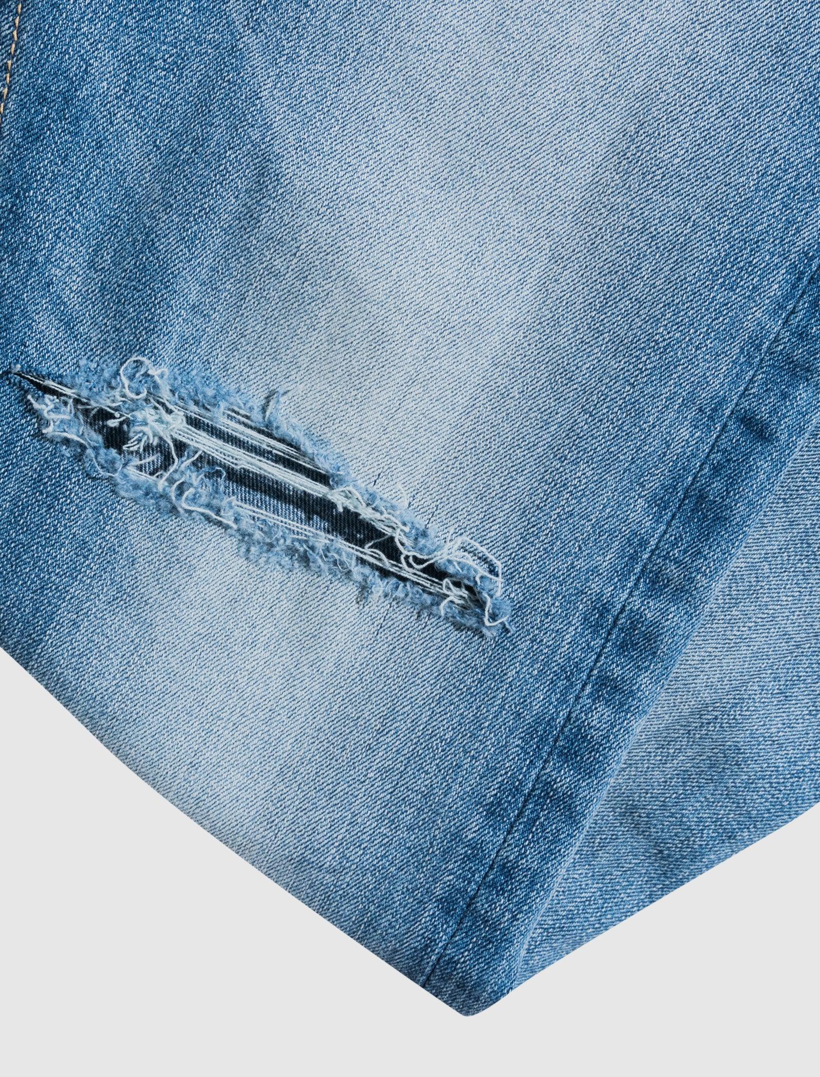 RAW HEM DENIM