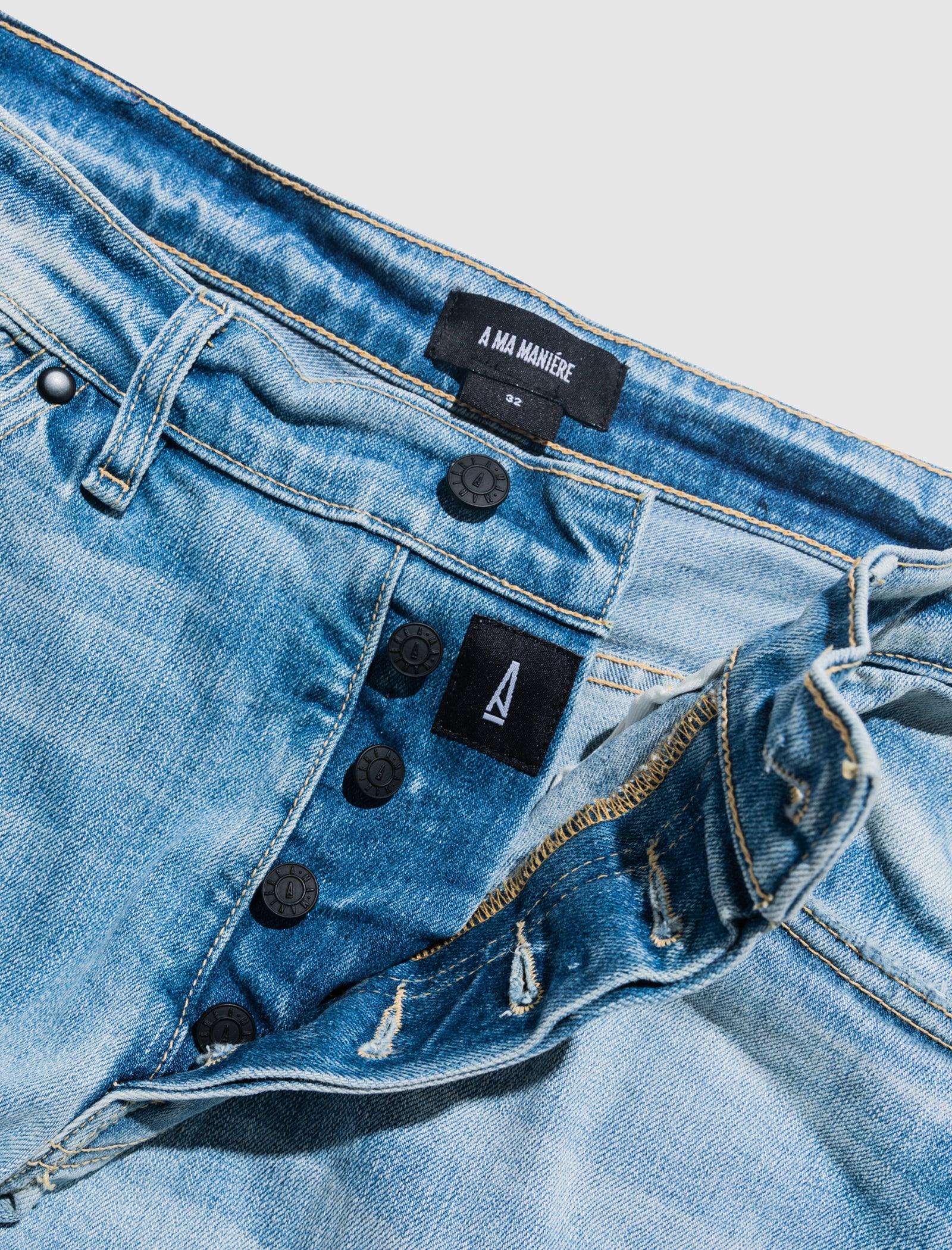 RAW HEM DENIM