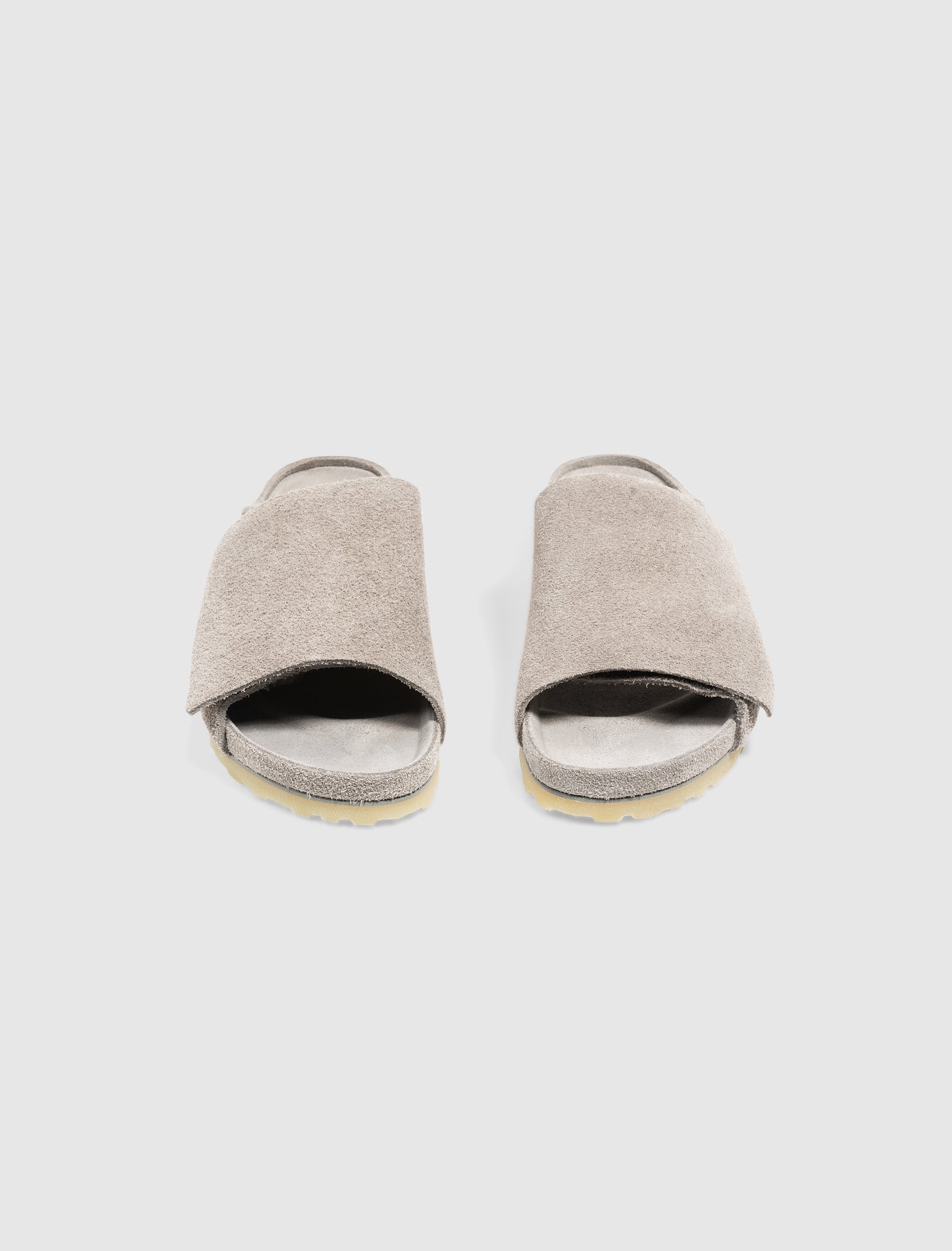 FEAR OF GOD X BIRKENSTOCK THE LOS FELIZ SUEDE "CEMENT"