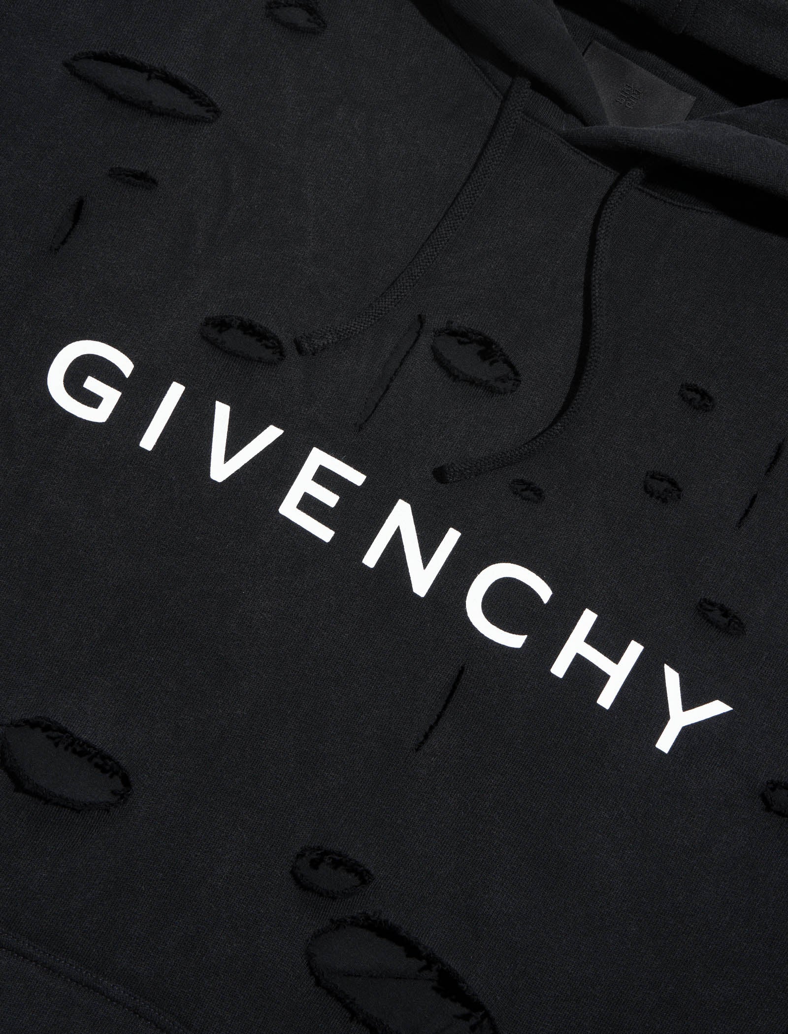 Givenchy hoodie holes Clearance