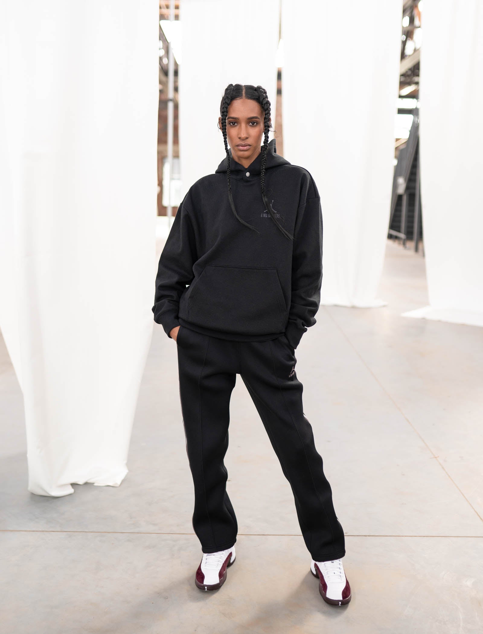 A MA MANIÉRE X JORDAN BRAND JACQUARD HOODIE
