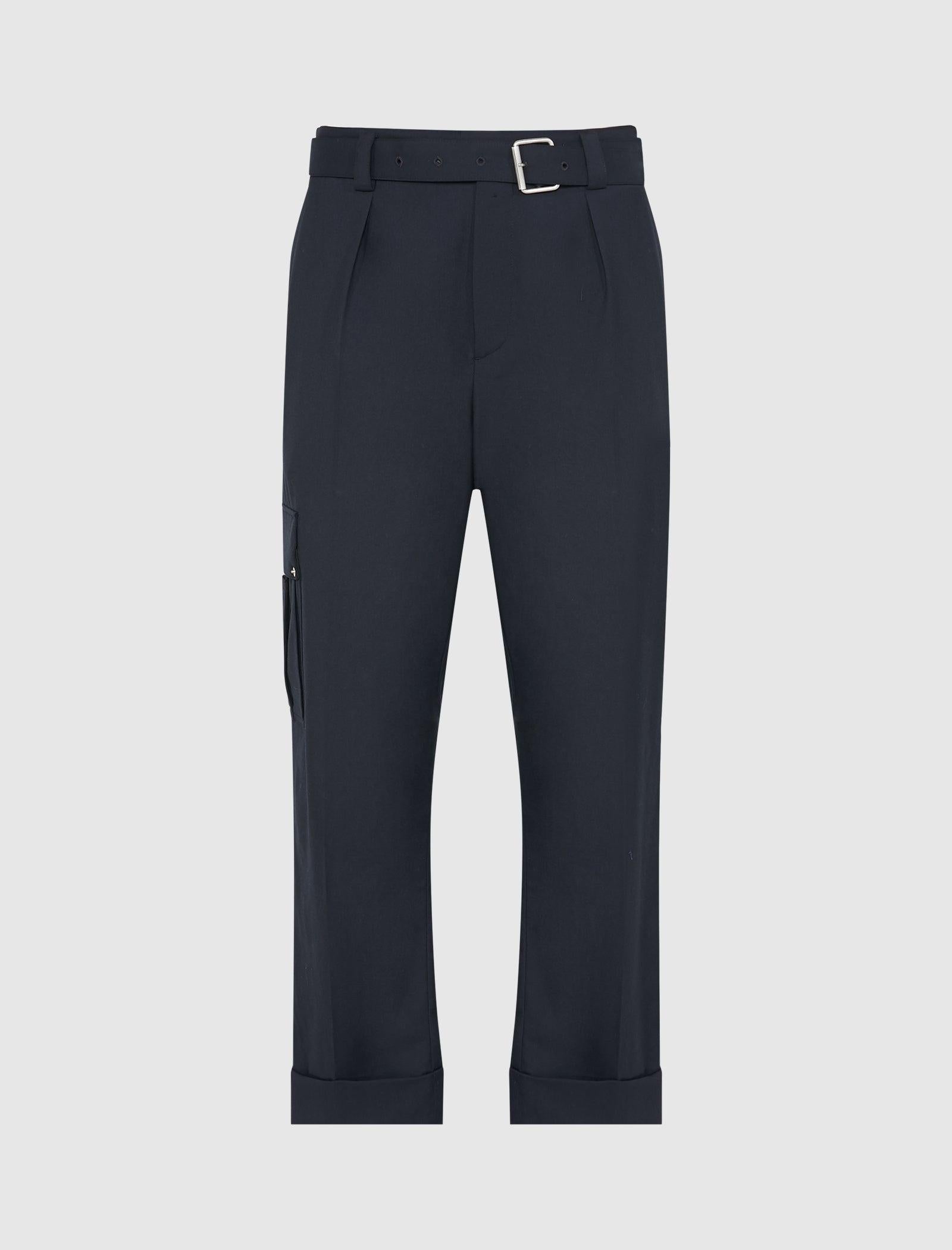 CROPPED CARGO TROUSERS