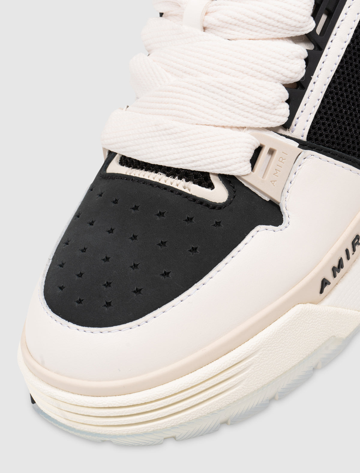 Amiri MA-1 White Low Top Leather Sneakers| A Ma Maniere