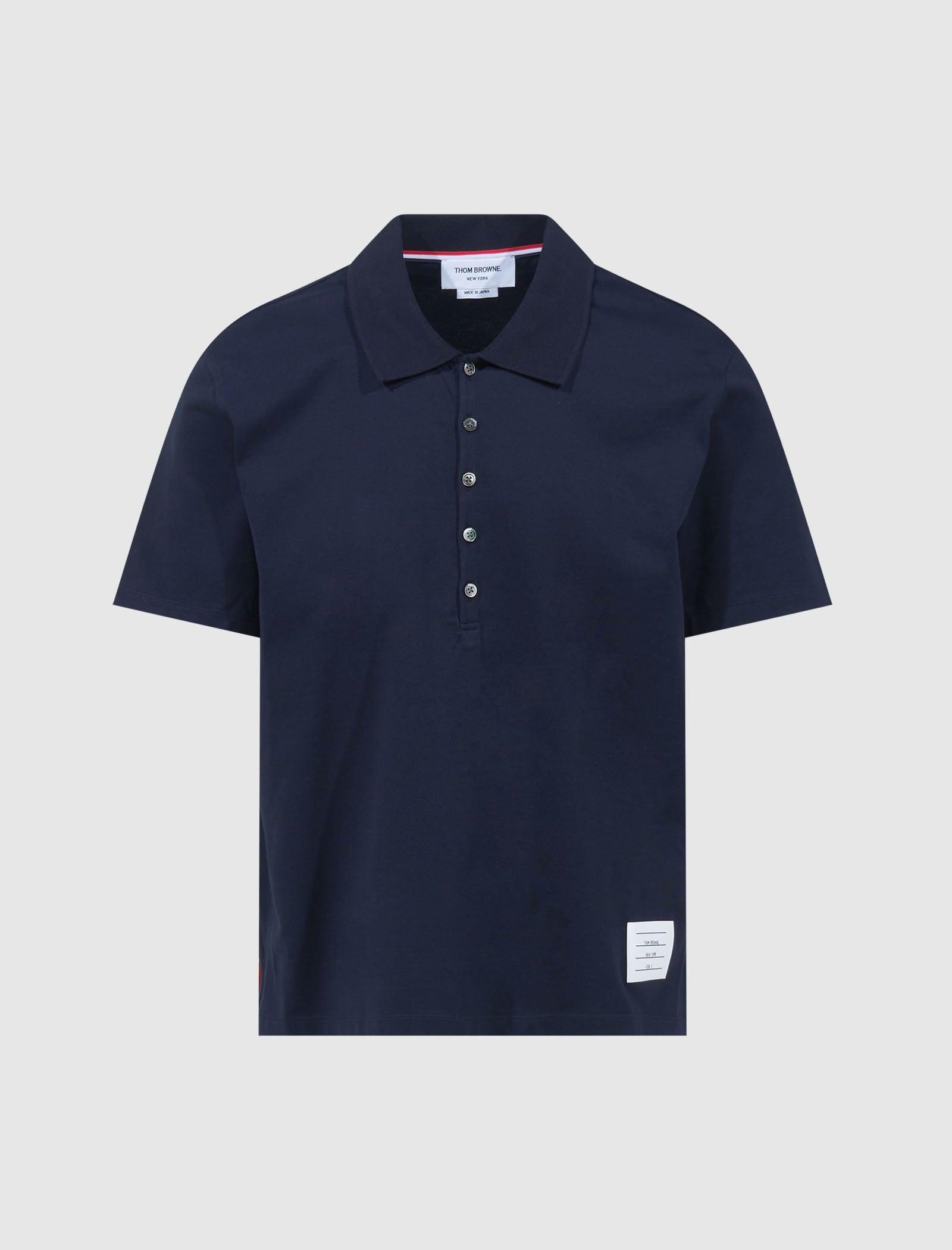THOM BROWNE RELAXED FIT POLO – A Ma Maniere