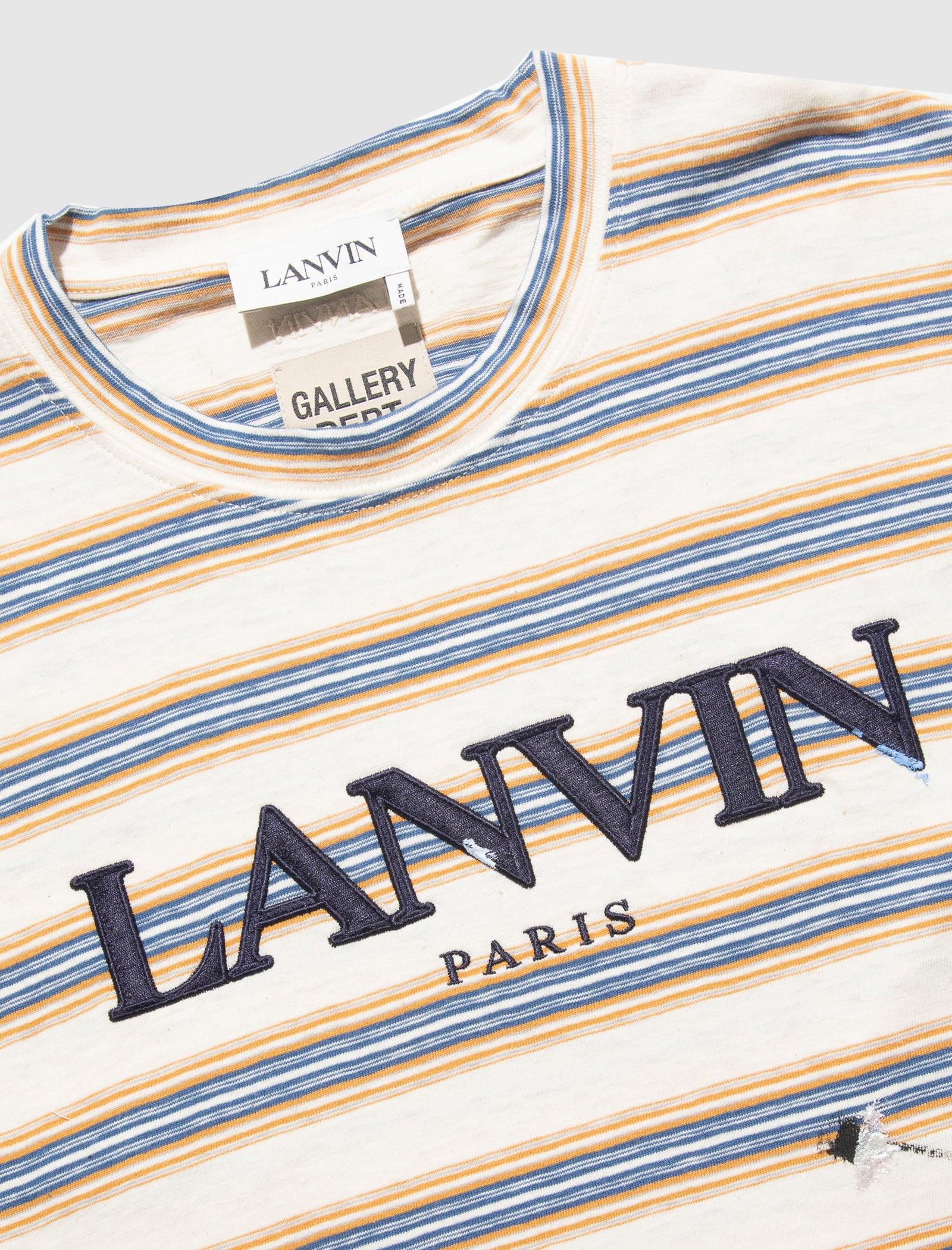 LANVIN x GALLERY DEPT. STRIPED TEE