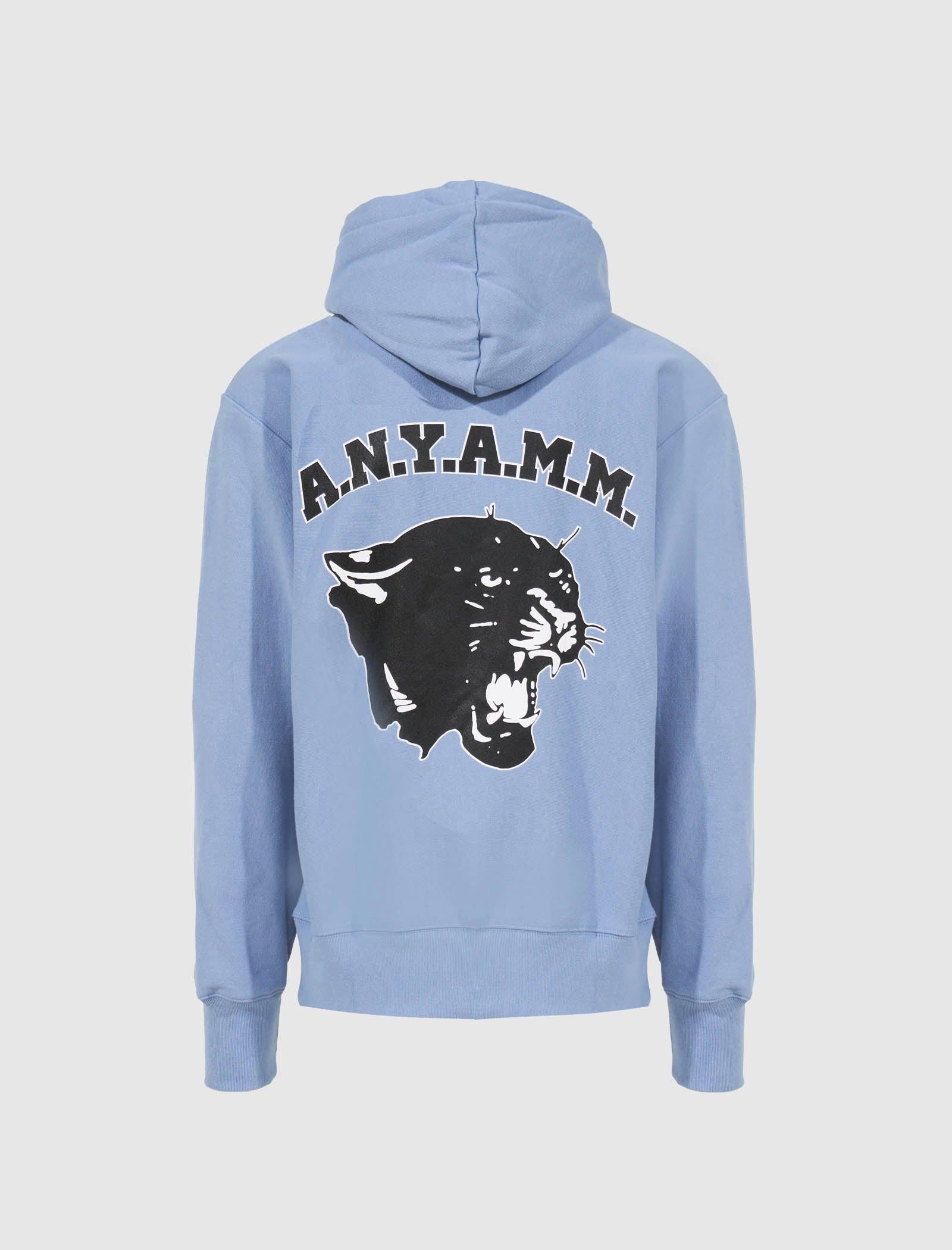 AWAKE NY REVERSIBLE WEAVE PULLOVER HOODIE