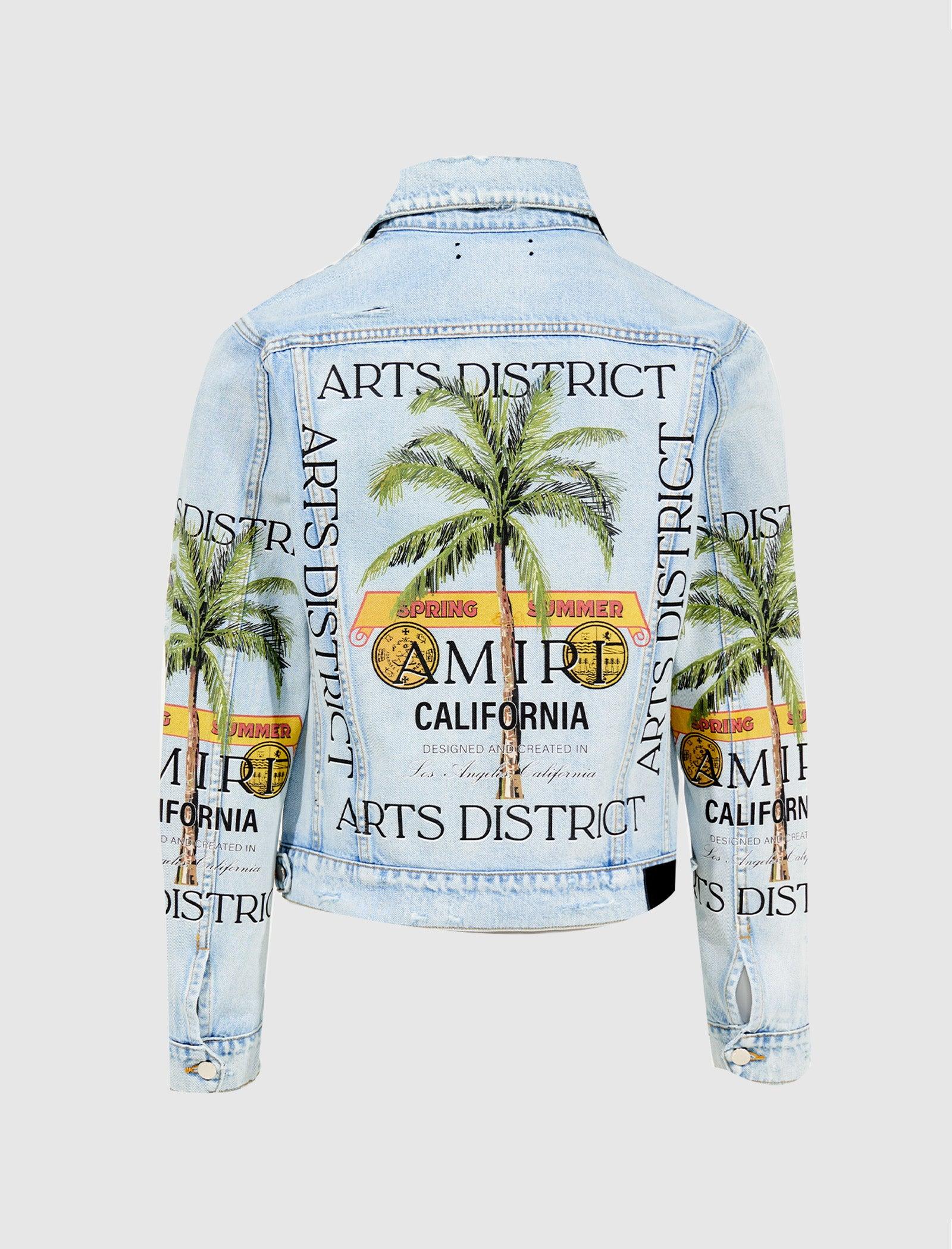 AMIRI RUM TRUCKER JACKET